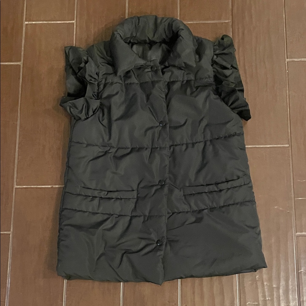 Black Puffer Vest